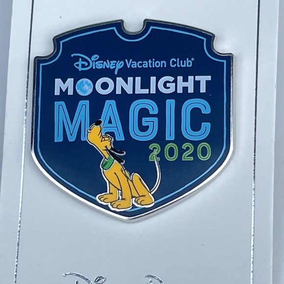 Disney Vacation Club Moonlight Magic 2020 Pluto Pin - Picture 2 of 3